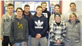 Students that completed NVQ level 3 in December 2011